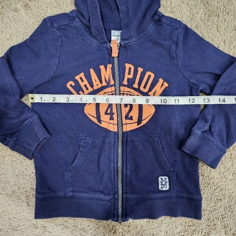 CARTER'S Toddler's Zip Up Hoodie